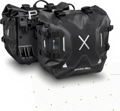 Imagen del producto de Conjunto de alforjas impermeables SHAD Terra TR30
