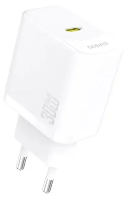Obrázok produktu pre Nástenná nabíjačka Dudao A27P 30W PD GaN USB-C - biela