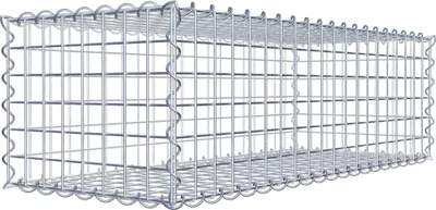 Obrázek produktu pro Gabion 100 cm x 30 cm x 40 cm (D x V x H), velikost ok 5 cm x 5 cm, spirála