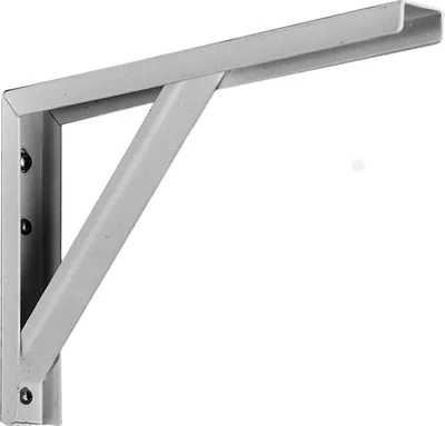 Zdjęcie produktu dla Alberts 800901 Wspornik profilu U, ocynkowany, wysokość 175 mm, głębokość 300 mm, zestaw 2 szt
