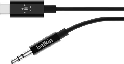 Produktbild von BELKIN USB-C zu 3.5 mm Audio Kabel, 1,8m schwarz