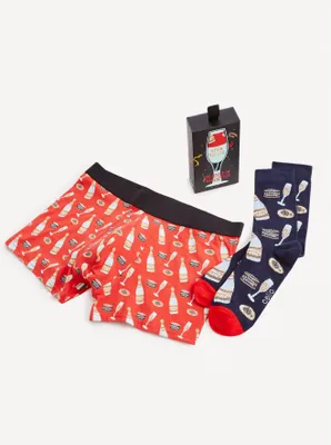 Obrázek produktu pro Boxerky a ponožky v dárkovém balení S