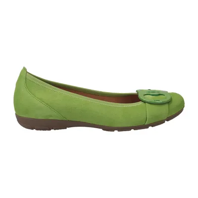 Produktbild von Gabor Ballerina 4.163.19, Rauleder, Grün, Damen