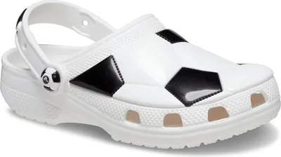 Produktbild von Crocs Classic Soccer Ball Holzschuhe Weiß EU 32-33 Mädchen Weiß EU 32-33