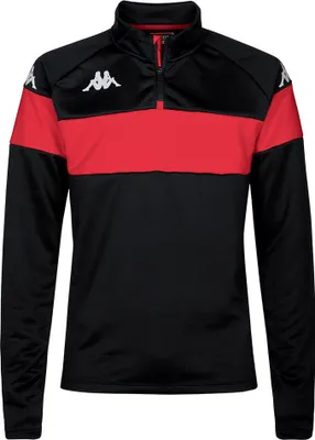 Produktbild von Kappa Dovare Halbreißverschluss-sweatshirt Schwarz 14 Years Schwarz 14 Years