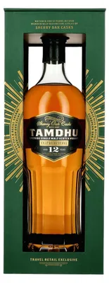 Image de Tamdhu 12 Years Old CUATRO RESERVA Speyside Single Malt 41,2% Vol. 0,7l en boîte cadeau
