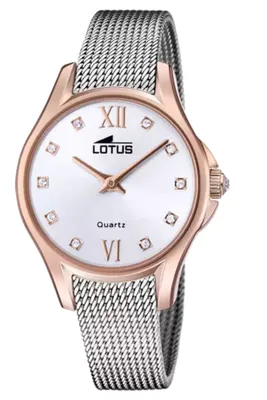 Zdjęcie produktu dla Lotus zegarek damski Classic Elegancki zegarek na rękę ze stali nierdzewnej srebrny UL18824/1