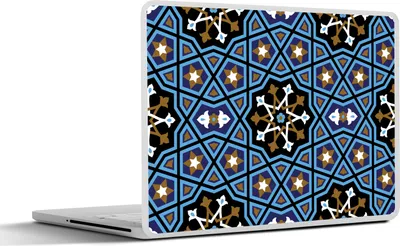 Produktbild von MuchoWow® Laptop Aufkleber Sticker Cover Mosaik - Asien - Muster 30x21 cm - Sticker für Laptop - Selbstklebend