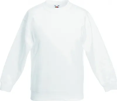 Obrázek produktu pro Dětský svetr Fruit Of The Loom Premium 70/30 RW3304 (14/15 let) (bílý)