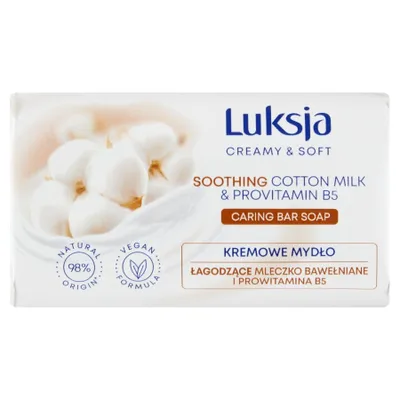 Produktbild von Luksja Toilettenseife Milch Baumwolle 90 g