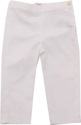 Productafbeelding van 4383AN capribroek, meisjesmodel, merk IL GUFO, voor kinderen, katoenen broek