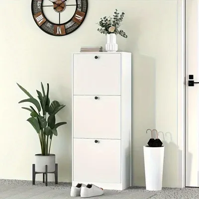 Produktbild von Schuhschrank – Schuhregal – Schuhaufbewahrungsbox – Kleiner Schuhkasten – Schuhkiste – Modern