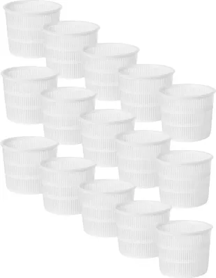 Produktbild von 15 x Käseform 10.5x8.7cm h: 9cm, Käseformen, Käseherstellung