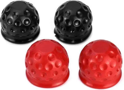 Productafbeelding van Set van 4 rubberen steunplaten voor trekhaakkoppelingen, Ø 50 mm, universeel