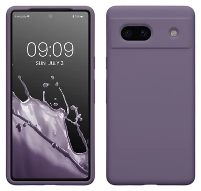 Produktbild von kwmobile Handyhülle für Google Pixel 7a Hülle, für Pixel 7a Case - Hülle Silikon - kabelloses Laden - Helle Iris