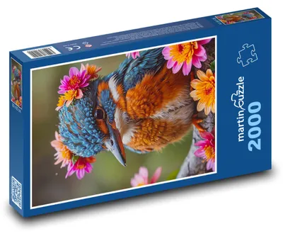 Obrázok produktu pre Puzzle 2000 Ľadoviak medzi kvetmi - martinpuzzle