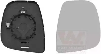 Produktbild von VAN WEZEL Spiegelglas Außenspiegel Rechts passend für PEUGEOT PARTNER Tepee Konvex Beheizbar 0906838
