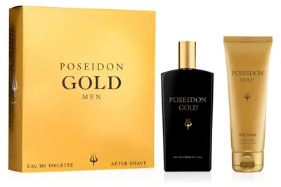 Image de Poseidon Gold Men Eau De Toilette Spray 100ml Set 2 Item