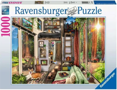 Produktbild von Ravensburger Tiny House in Redwood Forest (1000)