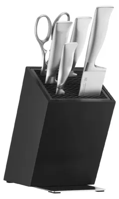Produktbild von WMF Grand Gourmet Messer-Vorteils-Set* mit FlexTec Messerblock, 6-teilig 3201113074 4000530745804