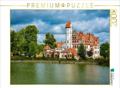 Produktbild von CALVENDO Puzzle Schloss in Basedow | 2000 Teile Lege-Größe 90x67cm Foto-Puzzle für glückliche Stunden