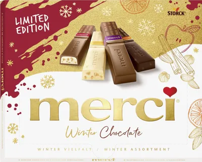 Merci Finest Selection Winter Chocolate Pralinen Packung 250g