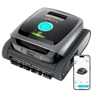 AIPER Scuba S3 Poolroboter Wand und Boden, Wasserlinien-Parkfunktion, Intelligente Sensor-Navigation