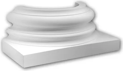 Produktbild von Profhome 417202 Halbsäulen Sockel Fassadenstuck Säule Fassadenelement