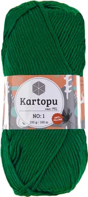 Produktbild von 100g Strickwolle Kartopu NO:1 Polyacryl-Wolle Anti Pilling Effekt