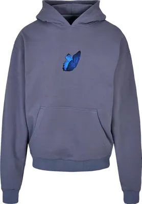 Produktbild von Urban Classics Herren-Kapuzenpullover mit Kapuze Eoco grau blau XS