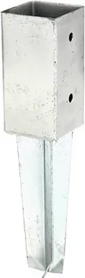 Obrázek produktu pro Kotevní patka do betonu 71x71x350 mm, žárově zinkováno, 1 kus
