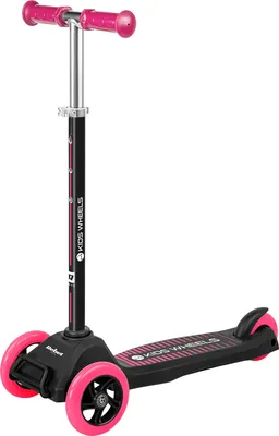 Produktbild von Rebel Hulajnoga trójkoowa REBEL KIDS WHEELS PINK