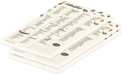 Imagen del producto de Lista de la compra "System" de PRICARO, formato A5, paquete de 3 unidades