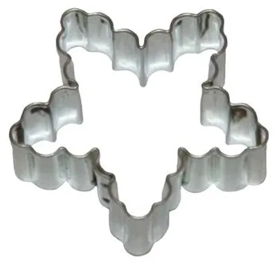 Produktbild von Ausstechformen Set Stern 5-zackig gewellt Edelstahl 5,3 cm x 5 cm