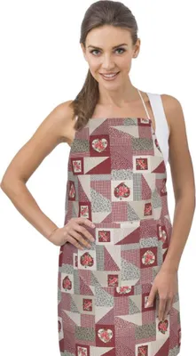 Zdjęcie produktu dla Fartuch kuchenny EMA – fartuch 67x84 cm – bordowy
