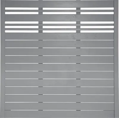 Produktbild von Zaun Hauptelement Konsta Reddy 180 x 180 cm basaltgrau