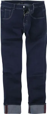 Produktbild von Banned Retro Jeans Herren Rockabilly Slim blau W36L34