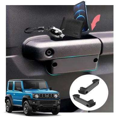Obrázok produktu pre Úložný box pre Suzuki Jimny JB64/JB74, modely 2018-2027, materiál: ABS plast, farba: čierna