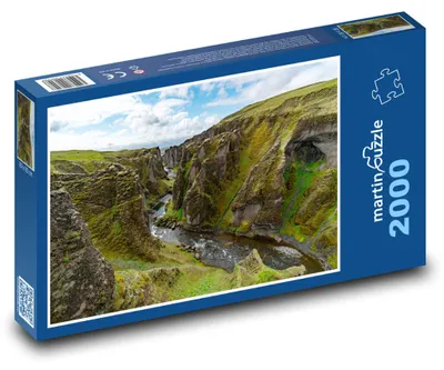 Zdjęcie produktu dla martinpuzzle - Puzzle 2000 - Kanion na Islandii