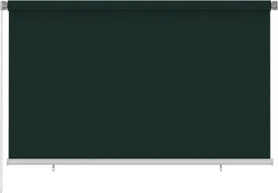 Produktbild von Außenrollo 245 (B) x 140 (H) cm Dunkelgrün HDPE