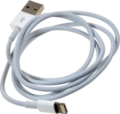 Produktbild von Apple MD818ZM/A, 1 m, Lightning, USB A, Stecker, Stecker, Weiß