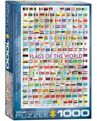 Produktbild von Eurographics Flags of the World, 1000 Stück(e), Flaggen