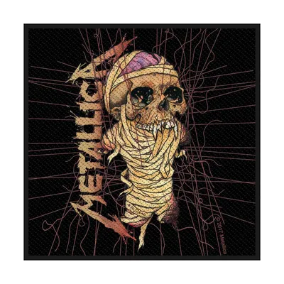 Produktbild von Metallica - Patch "One", gewebter Stoff RO8102 (Einheitsgröße) (Schwarz/Beige)