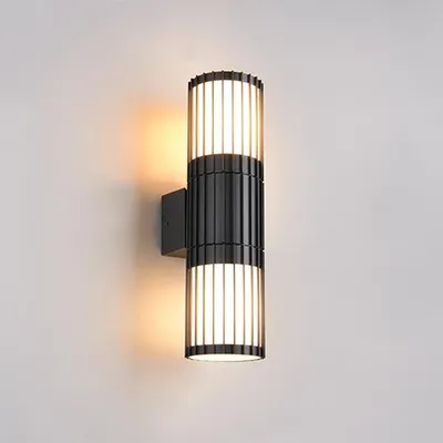 Image de Applique murale d'extérieur TRIO Volga TR 269460242 IP54 2xE27 4 W anthracite