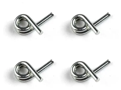 Productafbeelding van Vierbladige koppelfederveren, 1,05 mm, 4 stuks.