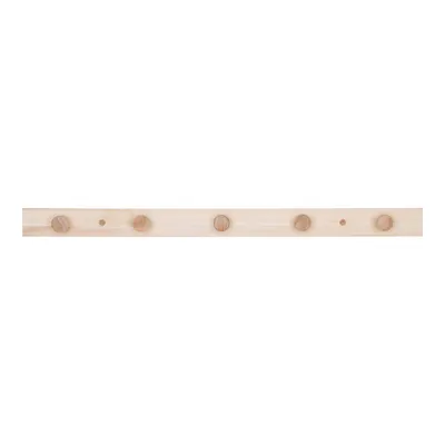 Zdjęcie produktu dla House Nordic 4494060, Do zawieszenia na ścianę, Drewno, 5 hak., Drewno, Padova, Naturalny