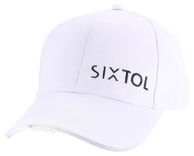 Obrázok produktu pre SIXTOL čiapka s LED svetlom B-CAP 25lm, nabíjateľná, USB, univerzálna veľkosť, biela