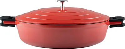 Produktbild von Schmorpfanne mit Deckel Keramika Red Kelomat