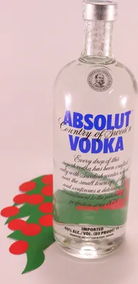 Obrázek produktu pro Absolut Vodka, 40 %, 1 litr.