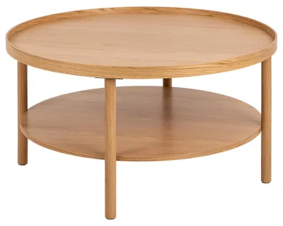 Produktbild von home24 Furnierter Couchtisch - Eiche